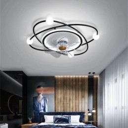 Designer Touch Decorative Modern Ceiling Fans Indoor Lighting Dining