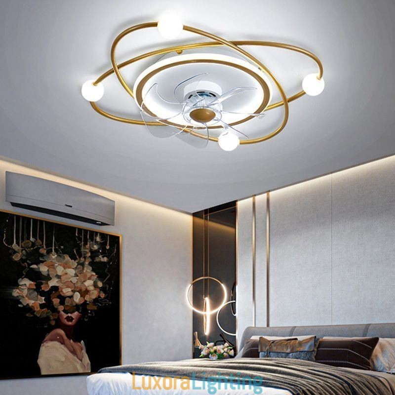 Designer Touch Decorative Modern Ceiling Fans Indoor Lighting Dining