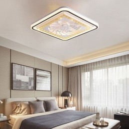 Designer Touch Decorative Intelligent Ceiling Fan With Light Stepless Dimming Decoration