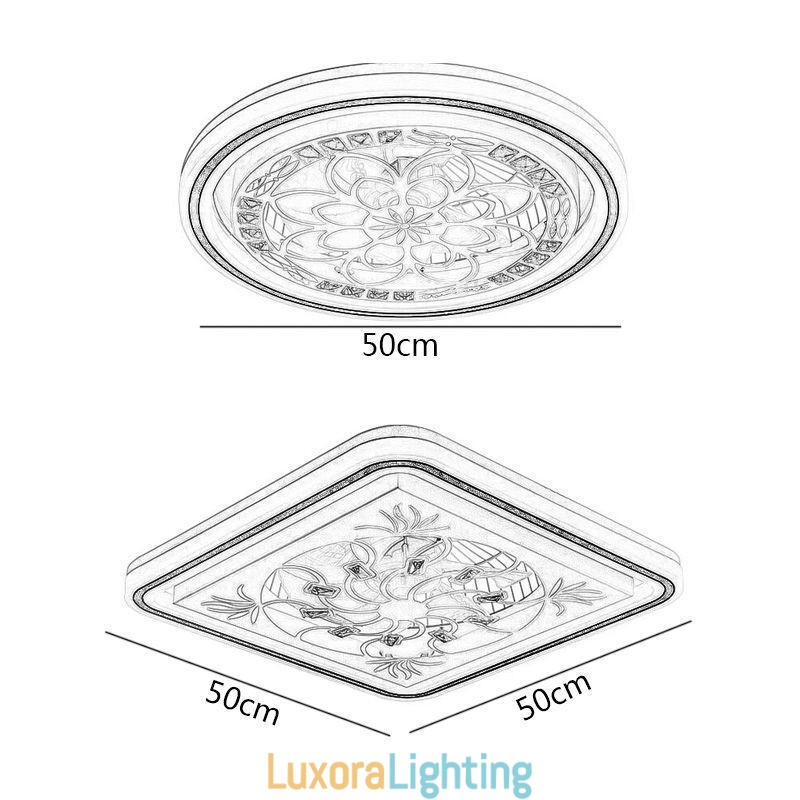 Designer Touch Decorative Intelligent Ceiling Fan With Light Stepless Dimming Decoration