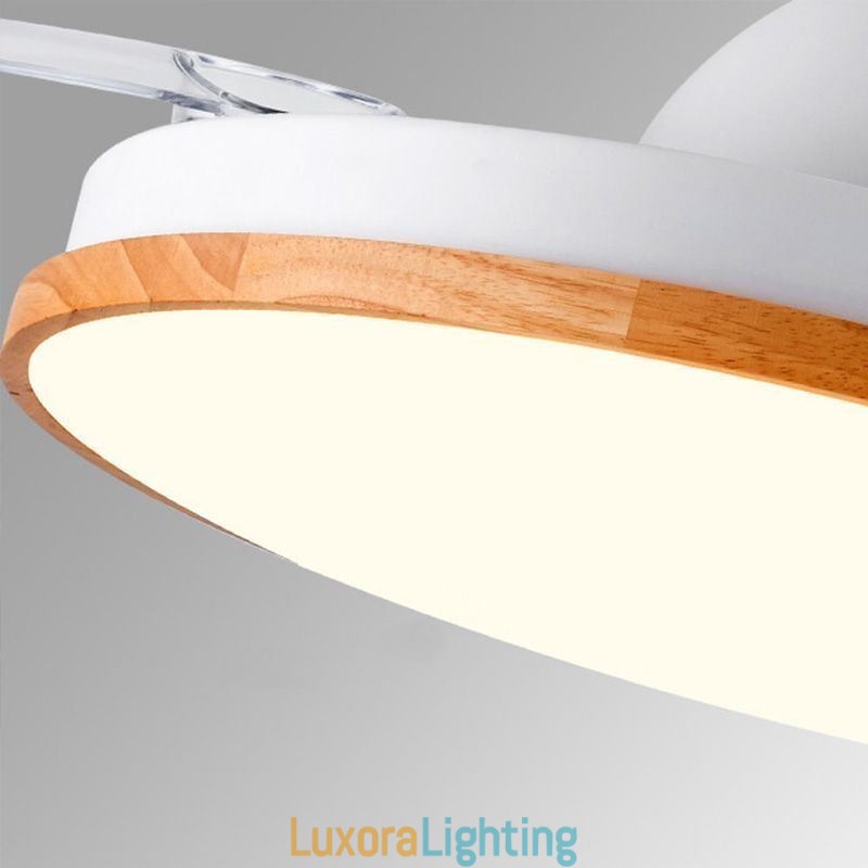 Designer Touch Decorative Modern Inverter Ceiling Fan Light Remote Control Ceiling Lamp Tricolor Dimming