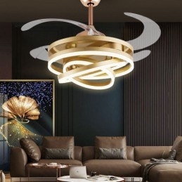 Designer Touch Decorative Creative Inverter Fan Chandelier Fan Light