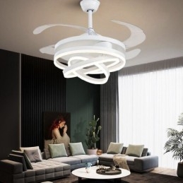 Designer Touch Decorative Creative Inverter Fan Chandelier Fan Light