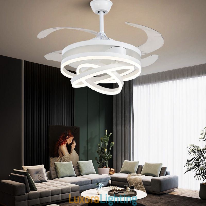 Designer Touch Decorative Creative Inverter Fan Chandelier Fan Light