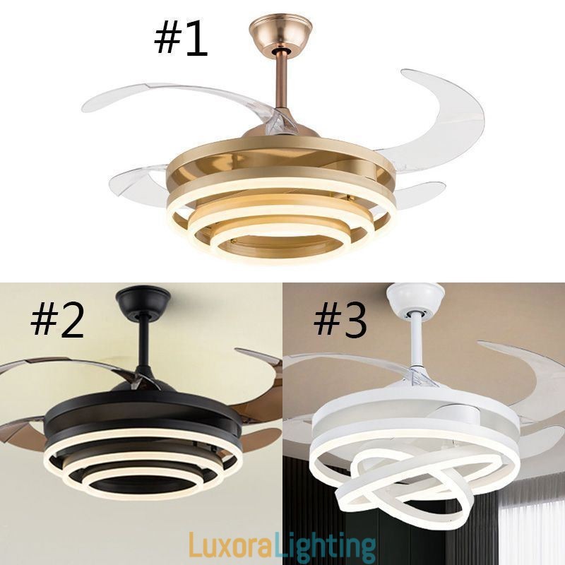 Designer Touch Decorative Creative Inverter Fan Chandelier Fan Light