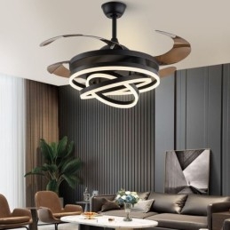 Designer Touch Decorative Creative Inverter Fan Chandelier Fan Light