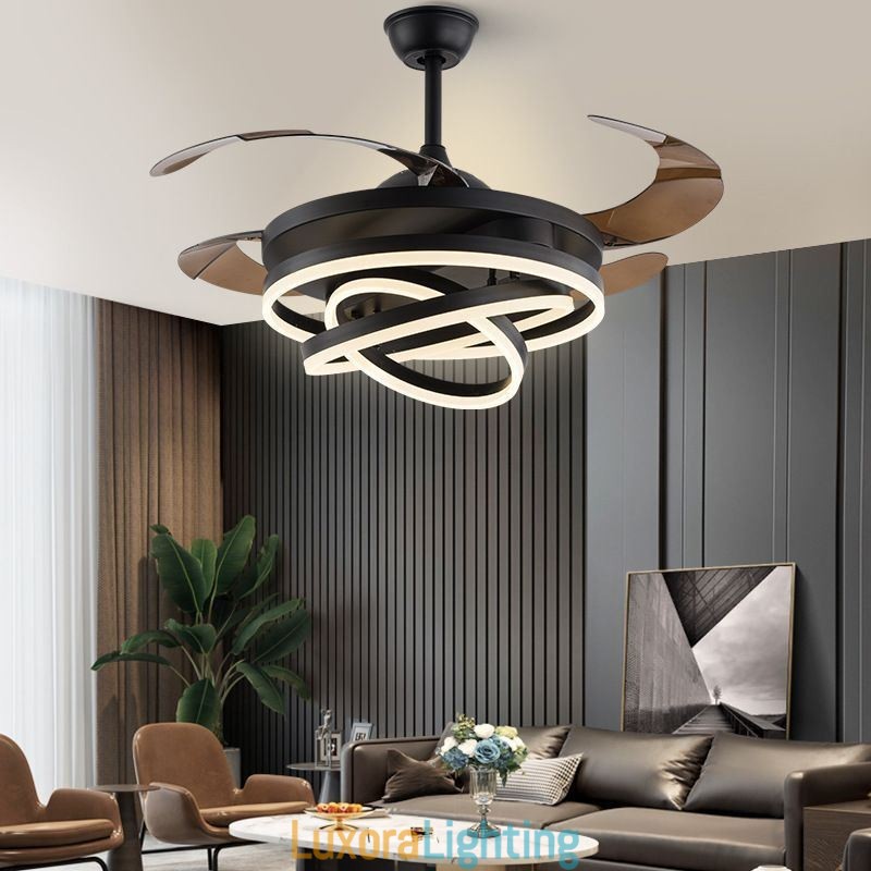Designer Touch Decorative Creative Inverter Fan Chandelier Fan Light