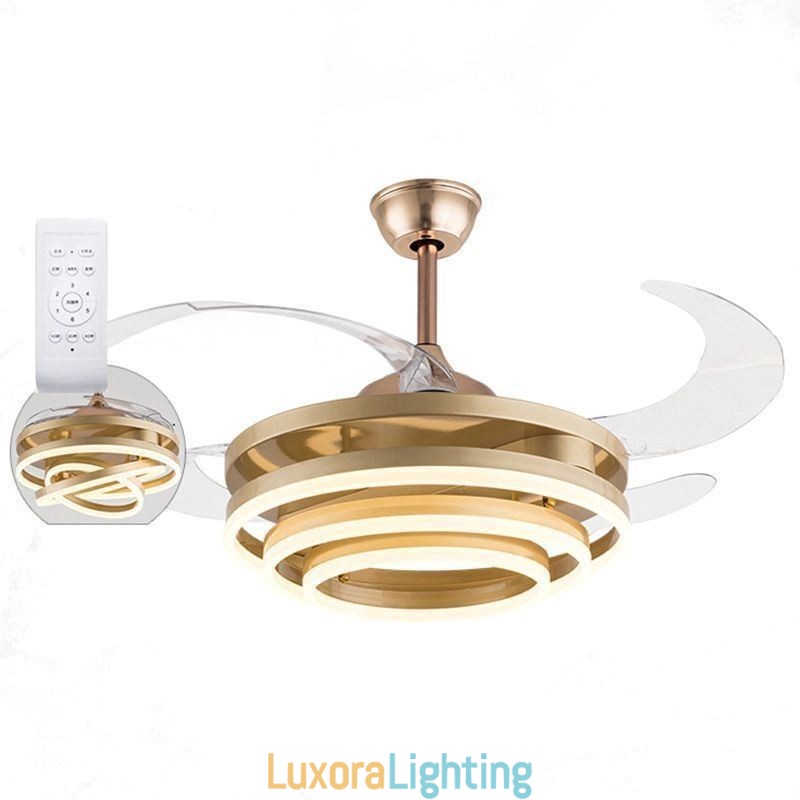 Designer Touch Decorative Creative Inverter Fan Chandelier Fan Light