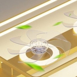 Designer Touch Decorative Modern Flush Mount Ceiling Fan With Lights Remote Control