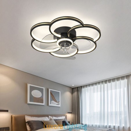 Designer Touch Decorative Ceiling Fans With Lights Chandelier Ventilateur