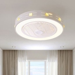 Designer Touch Decorative Ultra thin Ceiling Fan Light Invisible Ceiling Fan With Light