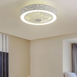 Designer Touch Decorative Ultra thin Ceiling Fan Light Invisible Ceiling Fan With Light
