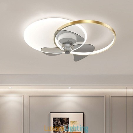 Designer Touch Decorative Ceiling Fan Lamp Modern Art Deco Lighting Fixtures