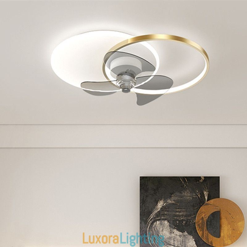 Designer Touch Decorative Ceiling Fan Lamp Modern Art Deco Lighting Fixtures