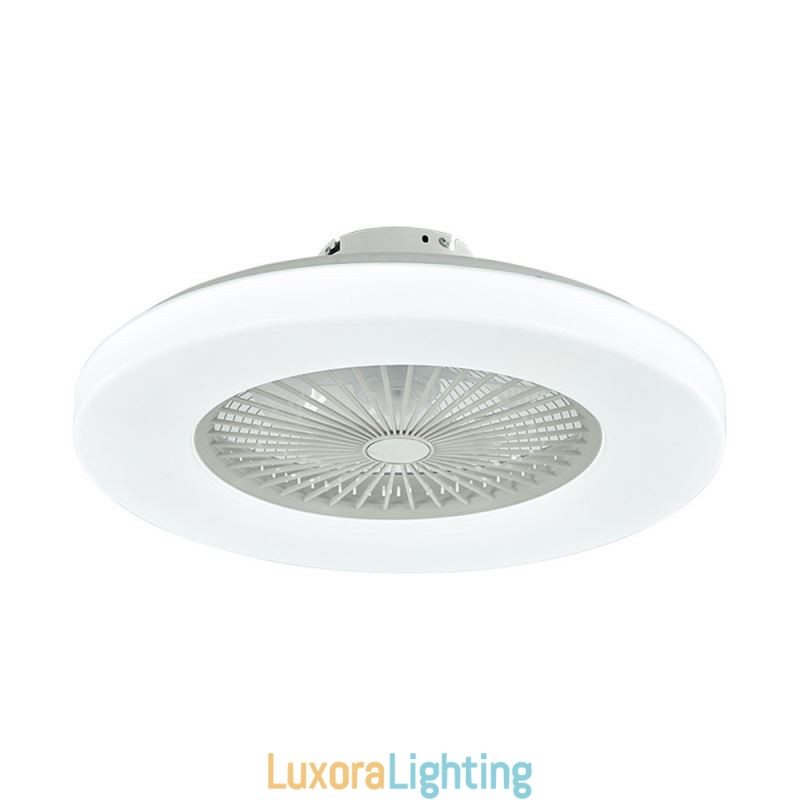 Designer Touch Decorative Fan Ceiling Light Trichromatic Dimming 3 Speed Remote Control