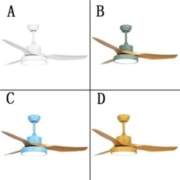 Designer Touch Decorative Ceiling Fan with Remote Control 3 Blades