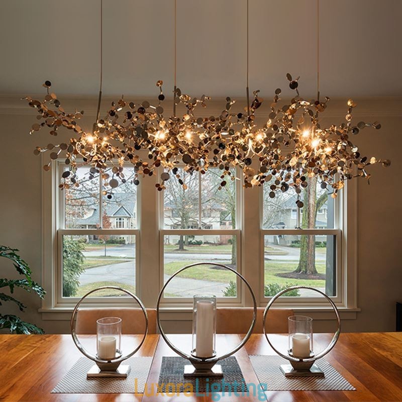 Designer Touch Decorative Modern Minimalist Chandelier Stainless Steel