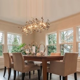 Designer Touch Decorative Modern Minimalist Chandelier Stainless Steel