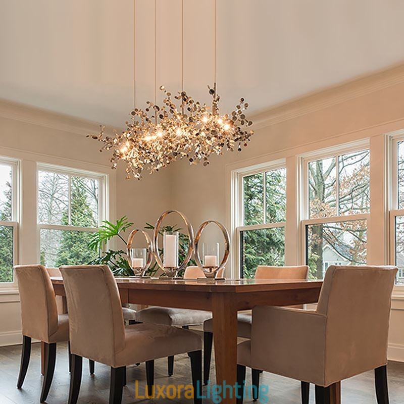 Designer Touch Decorative Modern Minimalist Chandelier Stainless Steel