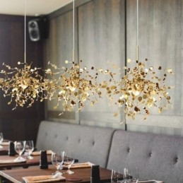 Designer Touch Decorative Modern Minimalist Chandelier Stainless Steel