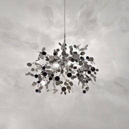 Designer Touch Decorative 3 Lights Chandelier Light Stainless Steel Pendant Lighting Ceiling Light Fixture
