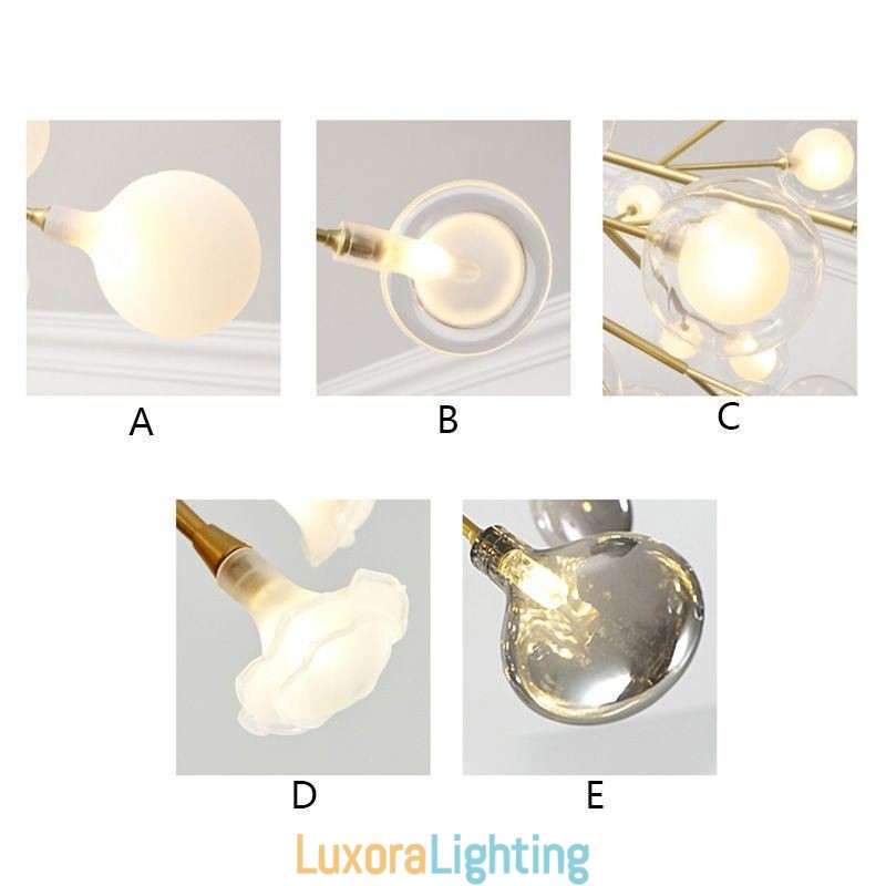 Designer Touch Decorative Branches Chandelier Nordic Style Pendant Light