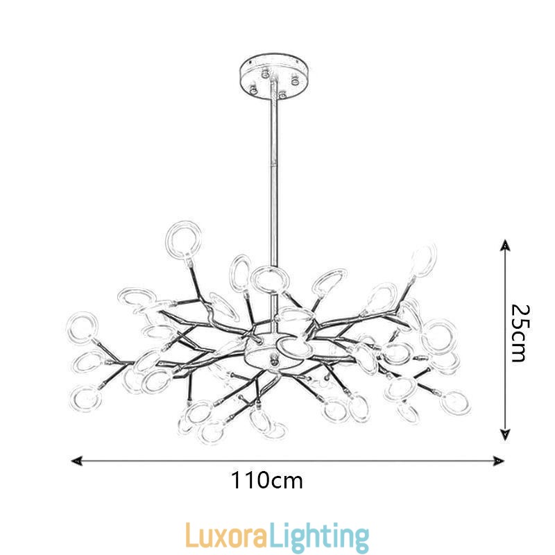 Designer Touch Decorative Branches Chandelier Nordic Style Pendant Light