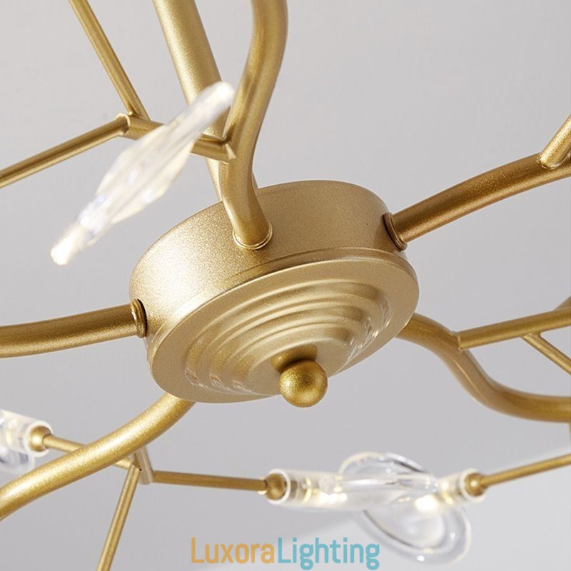 Designer Touch Decorative Branches Chandelier Nordic Style Pendant Light