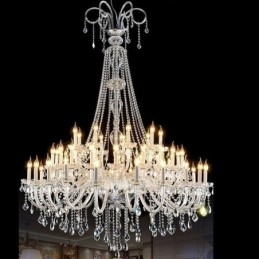 Designer Touch Decorative European Crystal Chandelier Crystal Decoration Ceiling Light With 65 Lights