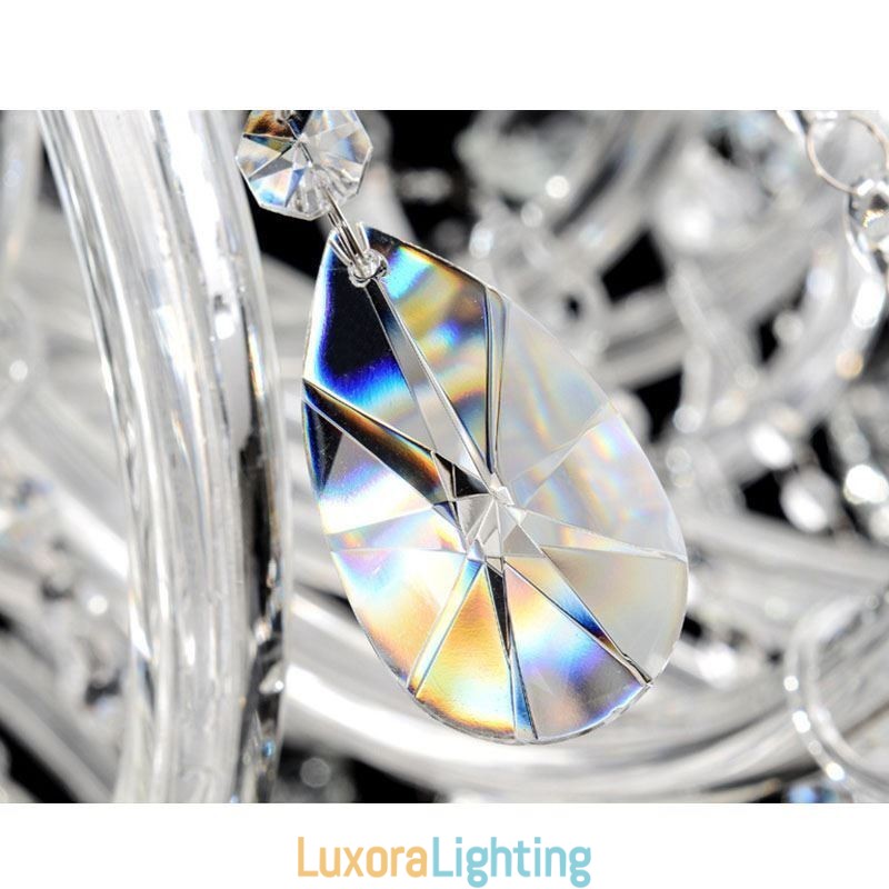 Designer Touch Decorative European Crystal Chandelier Crystal Decoration Ceiling Light With 65 Lights