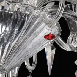 Designer Touch Decorative European Crystal Chandelier Decoration Ceiling Light With 18 Lights