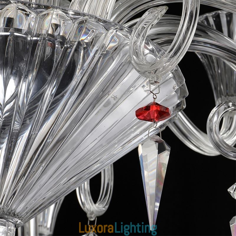 Designer Touch Decorative European Crystal Chandelier Decoration Ceiling Light With 18 Lights