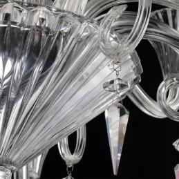 Designer Touch Decorative European Crystal Chandelier Decoration Ceiling Light With 12 Lights