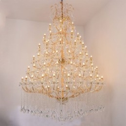 Designer Touch Decorative Luxury Crystal Chandelier Decoration Ceiling Light With 96 Lights