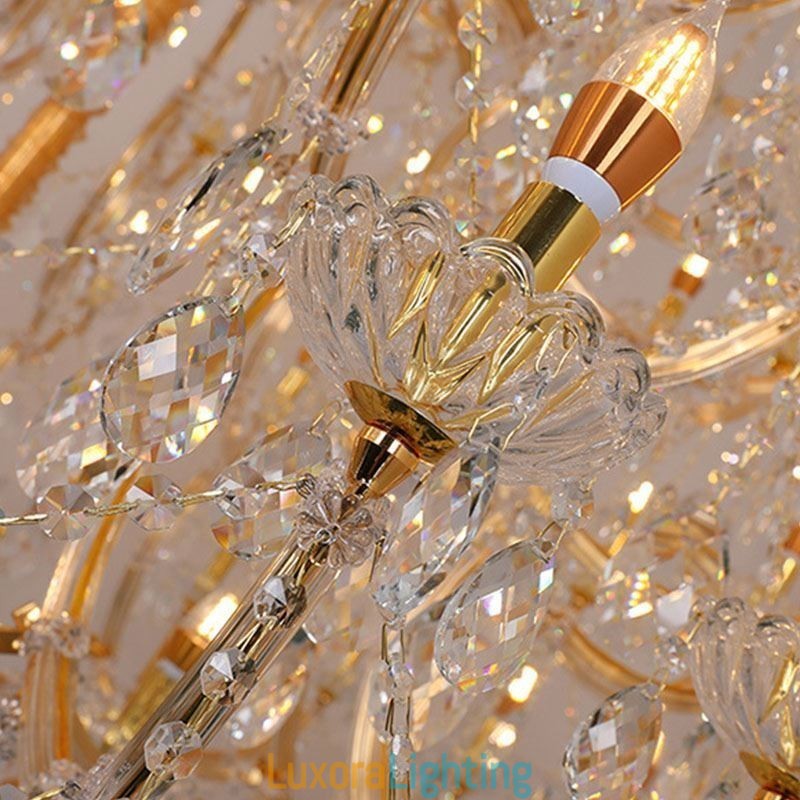 Designer Touch Decorative Luxury Crystal Chandelier Decoration Ceiling Light With 96 Lights