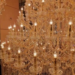 Designer Touch Decorative Luxury Crystal Chandelier Decoration Ceiling Light With 96 Lights