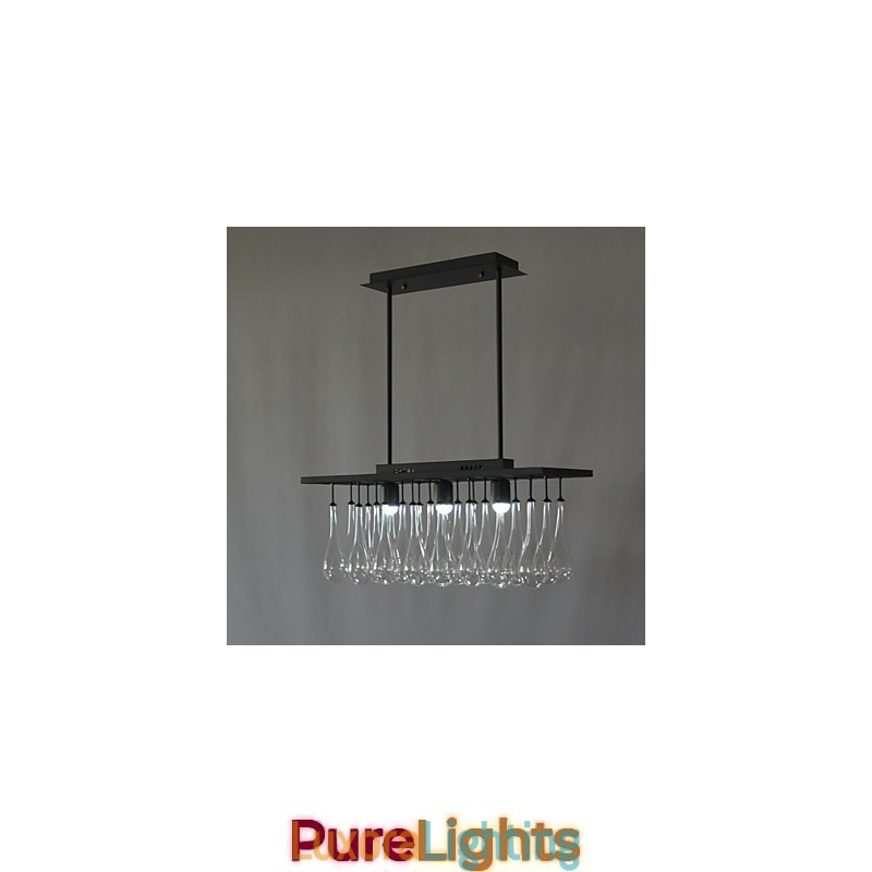 Designer Touch Decorative Modern Contemporary Crystal Painting Metal Chandelier
