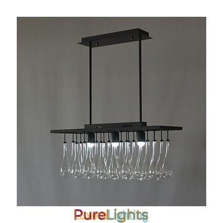 Designer Touch Decorative Modern Contemporary Crystal Painting Metal Chandelier