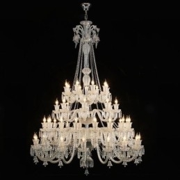 Designer Touch Decorative European Crystal Chandelier Ceiling Light With 48 Lights