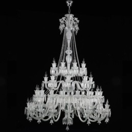 Designer Touch Decorative European Crystal Chandelier Ceiling Light With 48 Lights
