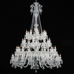 Designer Touch Decorative European Crystal Chandelier Ceiling Light With 48 Lights
