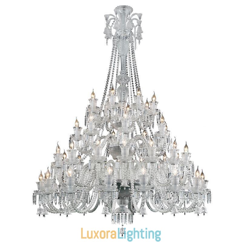 Designer Touch Decorative European Crystal Chandelier Ceiling Light With 48 Lights