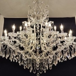 Designer Touch Decorative European Crystal Chandelier Decoration Ceiling Light With 24 Lights