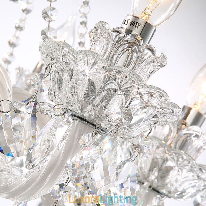 Designer Touch Decorative European Crystal Chandelier With 32 Lights Luxury Decoration Ceiling Light