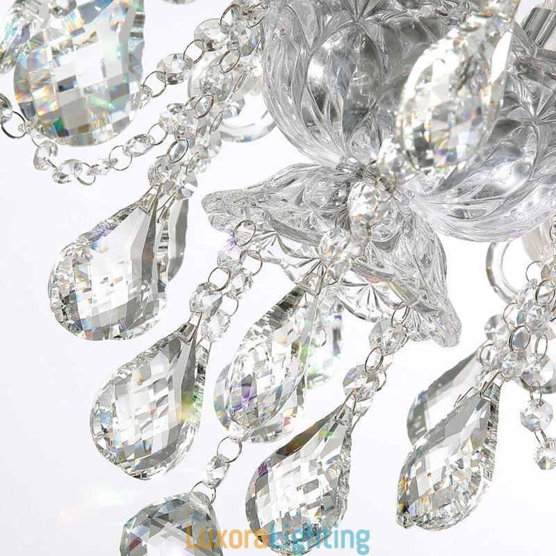 Designer Touch Decorative European Crystal Chandelier With 32 Lights Luxury Decoration Ceiling Light