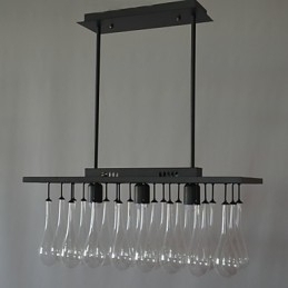 Designer Touch Decorative Modern Contemporary Crystal Painting Metal Chandelier