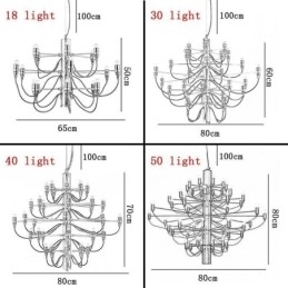 Designer Touch Decorative Minimalist Chandelier Pendant Light