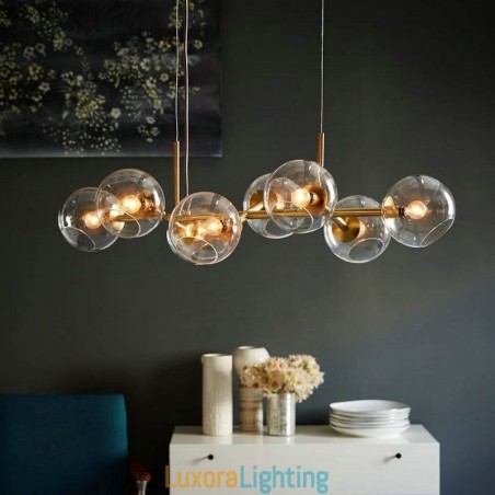 Designer Touch Decorative Contemporary Magic Bean Pendant Lamp Simple 8 Lights