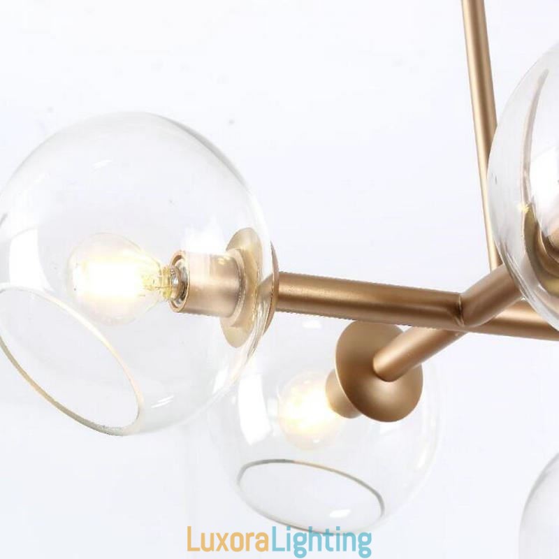 Designer Touch Decorative Contemporary Magic Bean Pendant Lamp Simple 8 Lights