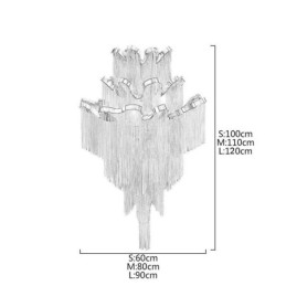 Designer Touch Decorative Modern Elegant Tassel Pendant Light